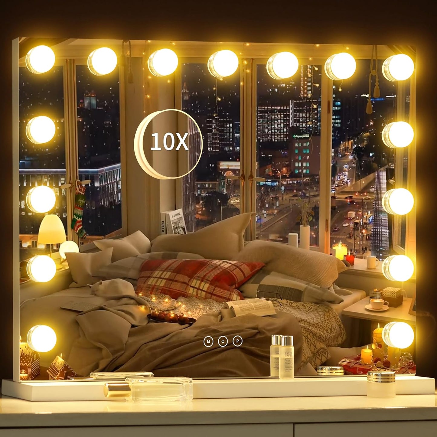 Premium LED Vanity Mirror with Adjustable Brightness – Sleek & Functional Design