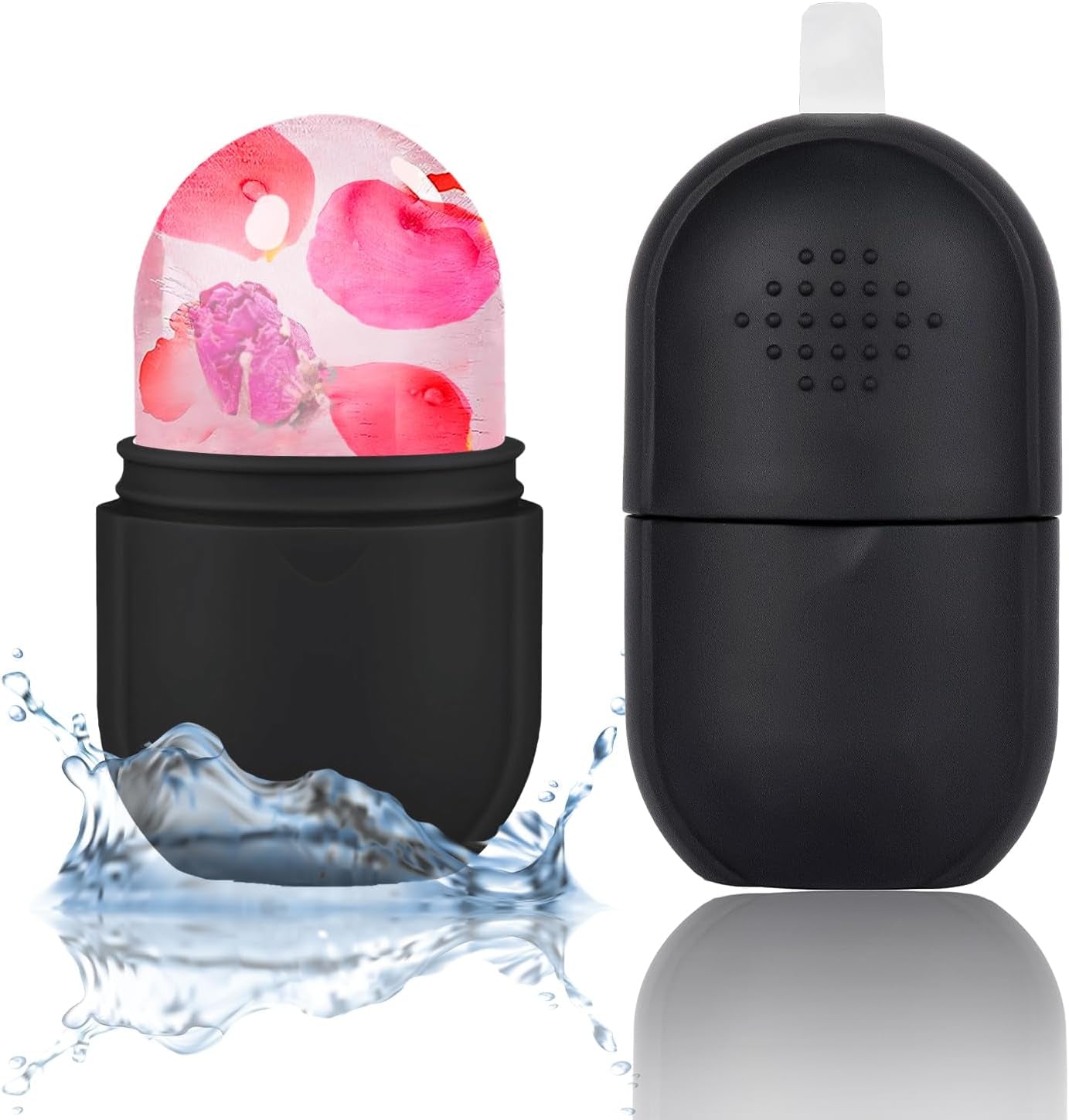 Ice Roller For Face & Eyes - Cooling Facial Massager Ice Mold For Refreshing Skincare