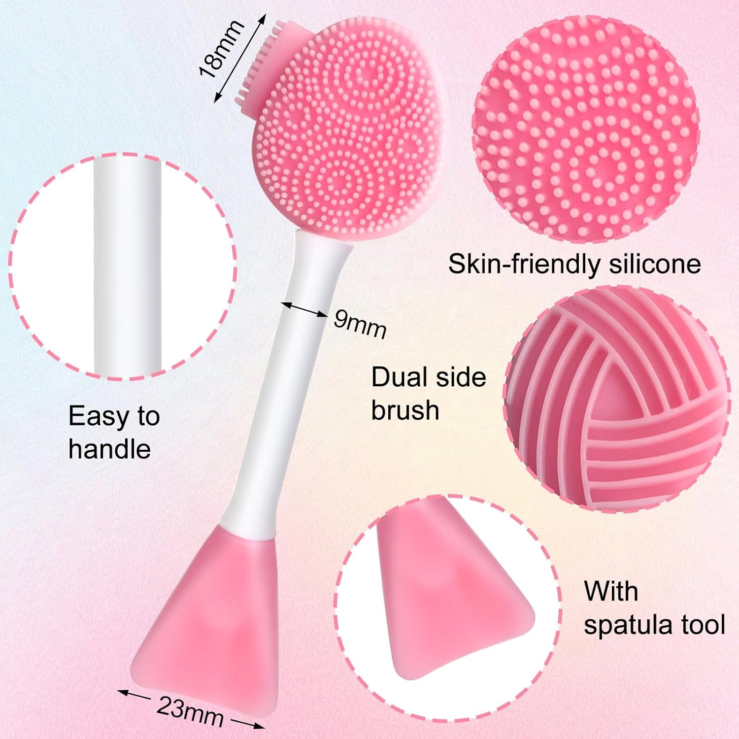Advanced Facial Exfoliating Tool - Gently Removes Dead Skin For Smooth, Glowing Complexion