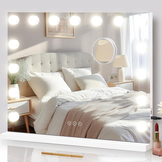 Premium LED Vanity Mirror with Adjustable Brightness – Sleek & Functional Design